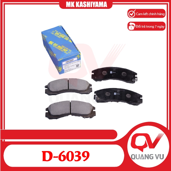 Bố thắng trước Mitsubishi Pajero MK Kashiyama D-6039 - 01