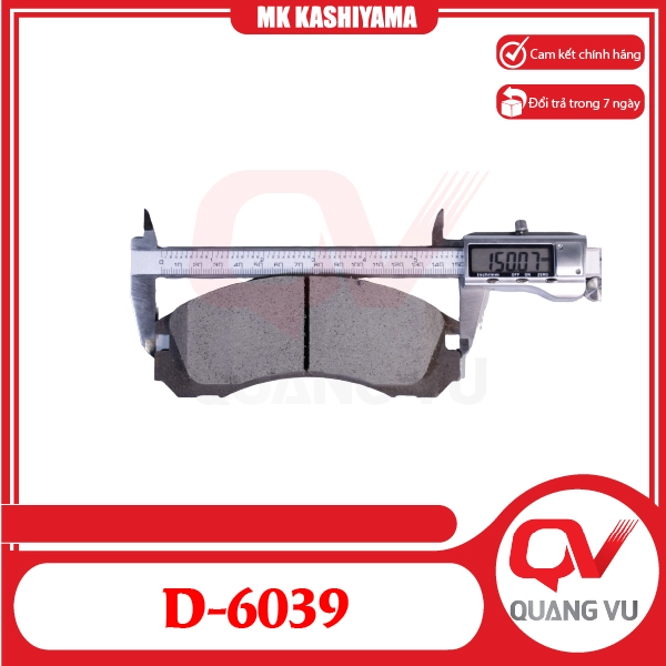 Bố thắng trước Mitsubishi Pajero MK Kashiyama D-6039 - 02