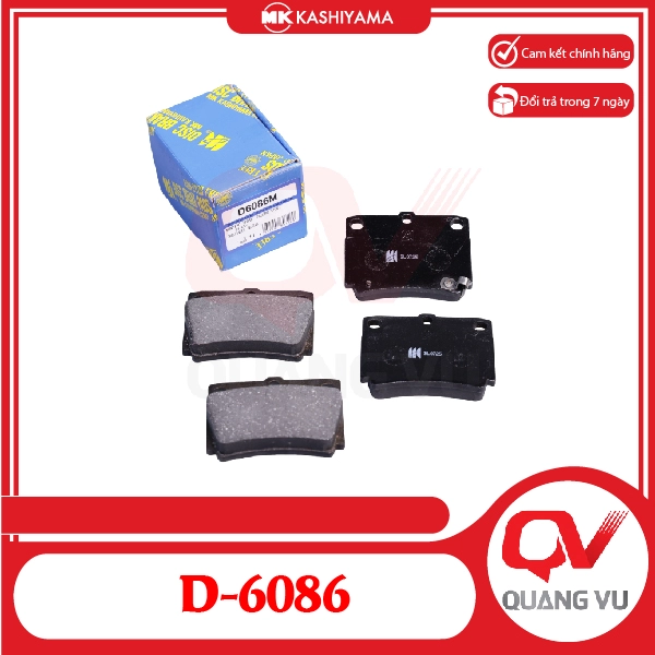 Bố thắng sau Mitsubishi Pajero Sport MK Kashiyama D-6086 - 01