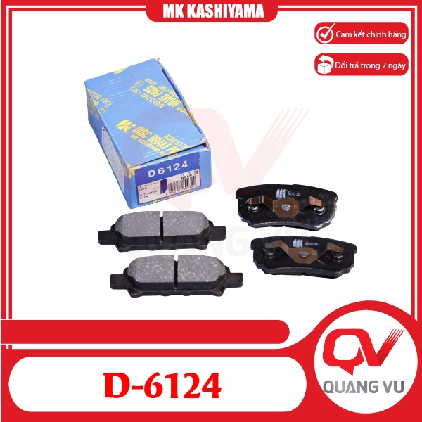Bố thắng sau Mitsubishi Lancer MK Kashiyama D-6124 - 01