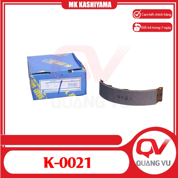 Bố thắng sau Daihatsu City Van MK Kashiyama K-0021 - 01