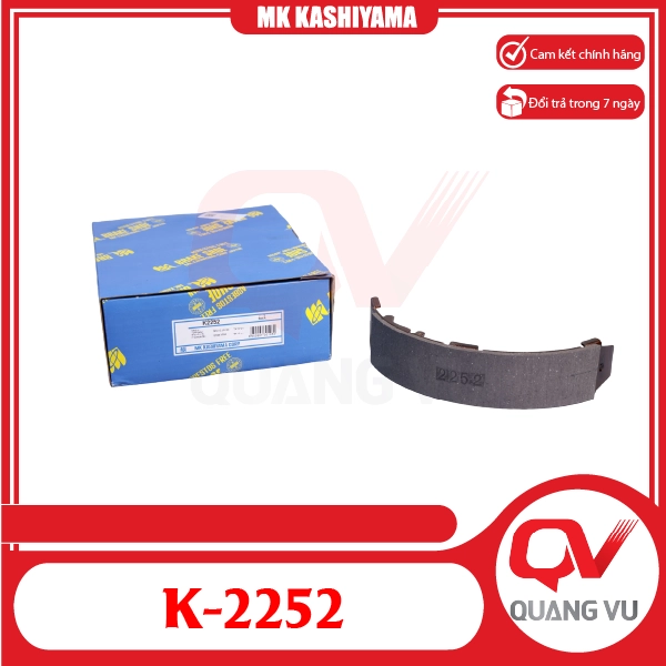 Bố thắng sau Toyota Zace Previa K-2252 MK Kashiyama chính hãng - 01