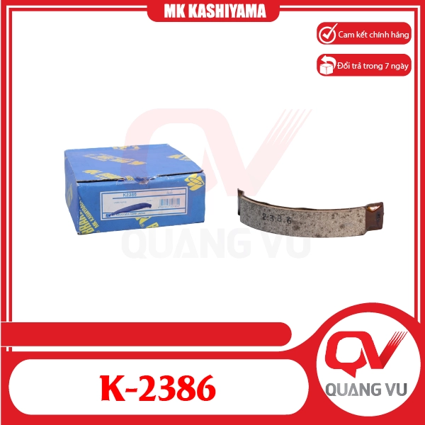 Bố thắng sau Toyota Aygo MK Kashiyama K-2386 chính hãng - 01