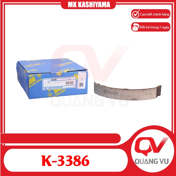 Bố thắng sau Mazda 626 MK Kashiyama K-3386 chính hãng - 01