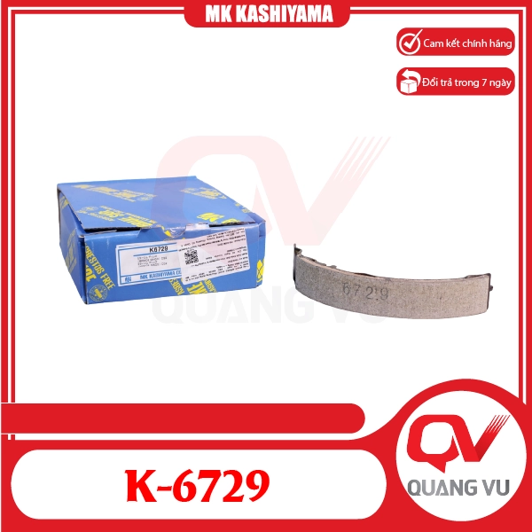 Bố thắng sau Mitsubishi Lancer MK Kashiyama K-6729 - 01