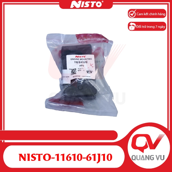Cao Su Chân Máy Trái Suzuki APV NISTO-11610-61J10 - 01