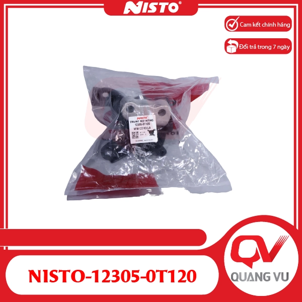 Cao Su Chân Máy Phải Toyota Altis NISTO-12305-0T120 - 01