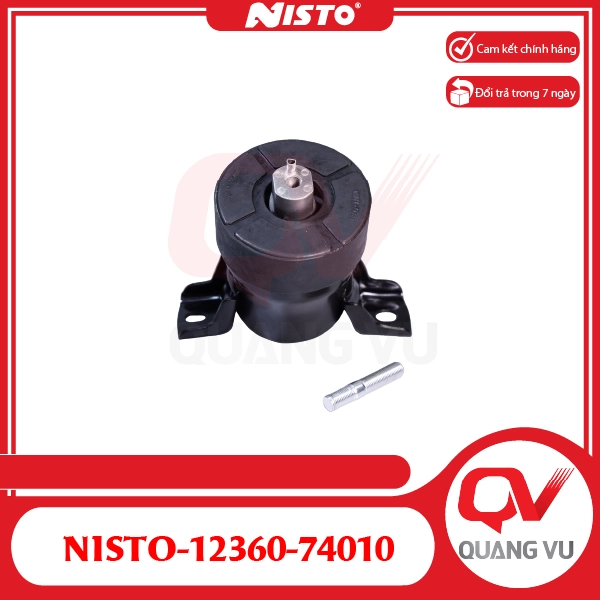 Cao Su Chân Máy Trước Toyota Camry NISTO-12360-74010 - 02