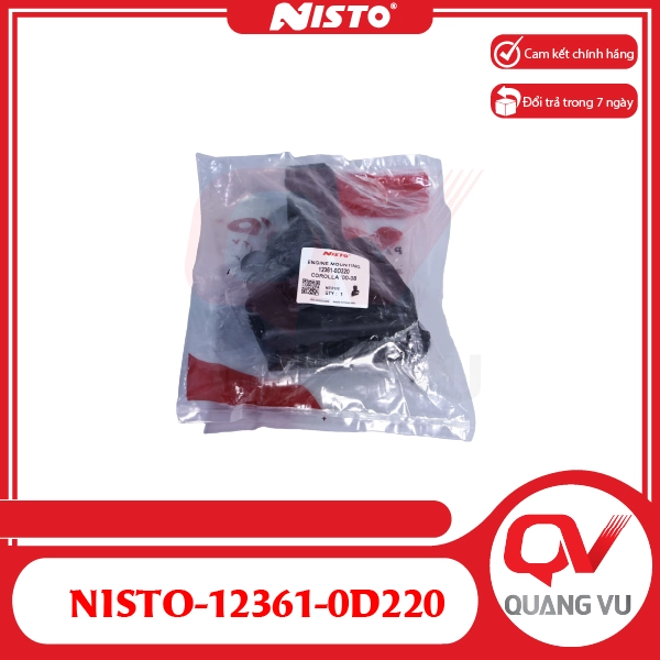 Cao Su Chân Máy Trước Toyota Altis NISTO-12361-0D220 - 01