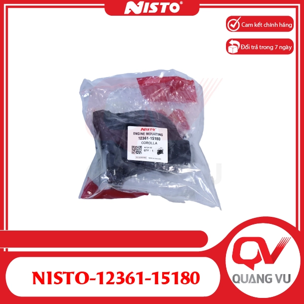 Cao su chân máy trước Toyota Corolla NISTO-12361-15180 - 01