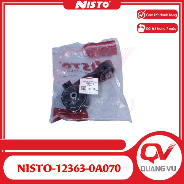 Cao Su Chân Máy Số 8 Toyota Camry 2003-2006 NISTO-12363-0A070 - 01