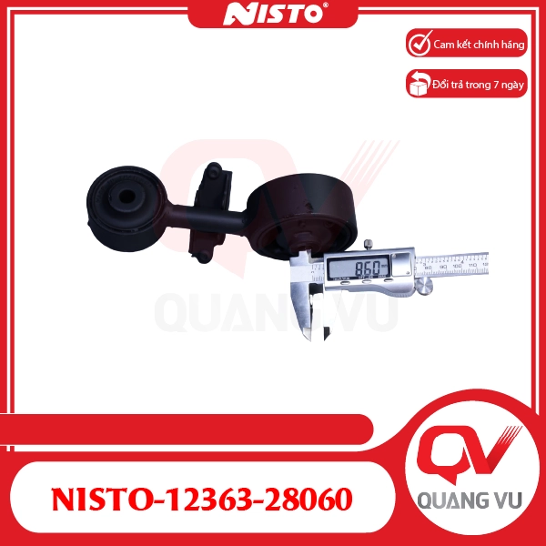 Cao Su Chân Máy Số 8 Toyota Camry 2003-2006 NISTO-12363-28060 - 02