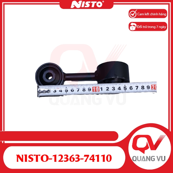 Cao su chân máy số 8 Toyota Camry SXV NISTO-12363-74110 - 02