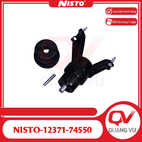 Cao su chân máy sau Toyota Camry NISTO-12371-74550 - 02