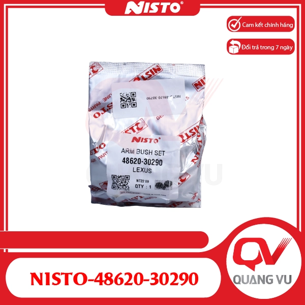 Cao su càng A dưới nhỏ Lexus IS250 GS NISTO-48620-30290 - 01