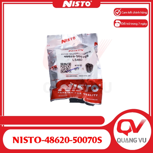 Cao Su Càng I Nhôm Dưới Ngắn Lexus LS460 NISTO-48620-50070S - 01