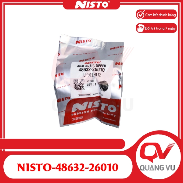 Cao Su Càng A Trên Nhỏ Toyota Hiace NISTO-48632-26010 - 01