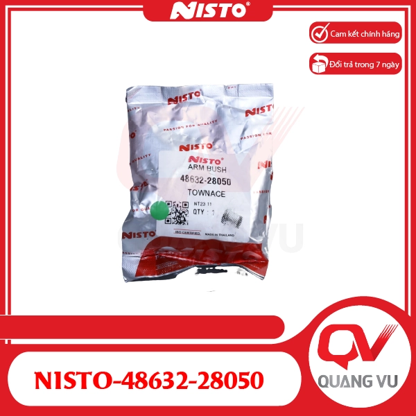 Cao su càng A trên nhỏ Toyota Zace NISTO 48632-28050 - 01