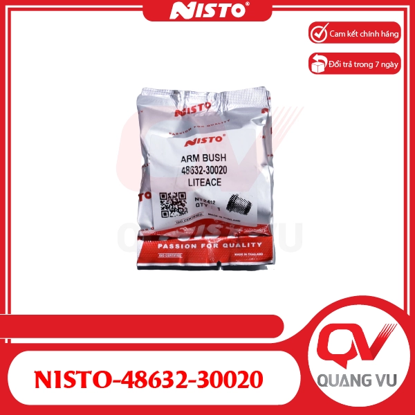 Cao su càng A trên nhỏ Toyota Zace NISTO-48632-30020 - 01