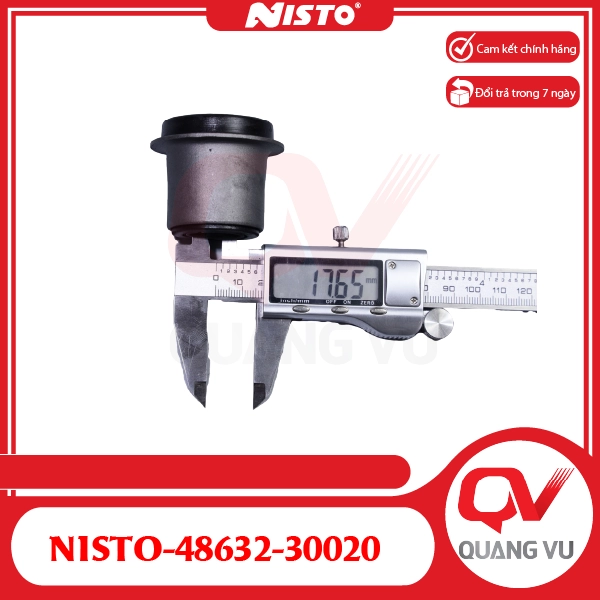 Cao su càng A trên nhỏ Toyota Zace NISTO-48632-30020 - 02