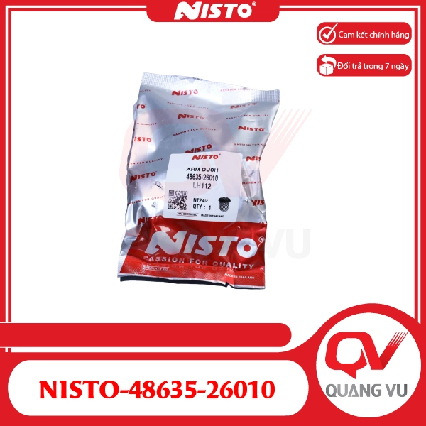 Cao Su Càng A Trên Lớn Toyota Hiace NISTO-48635-26010 - 01