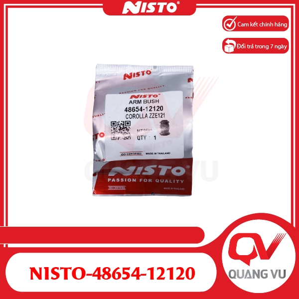 Cao Su Càng A Nhỏ Toyota Altis NISTO-48654-12120 - 01