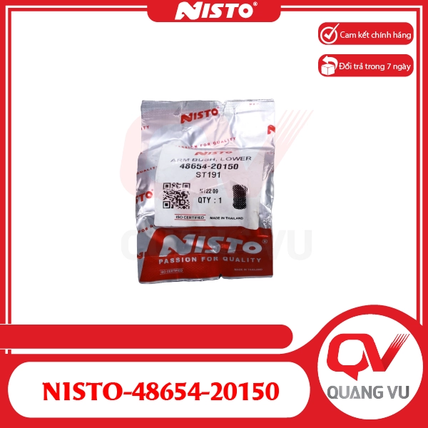 Cao Su Càng A Nhỏ Toyota Corona 1992-1997 NISTO-48654-20150 - 01