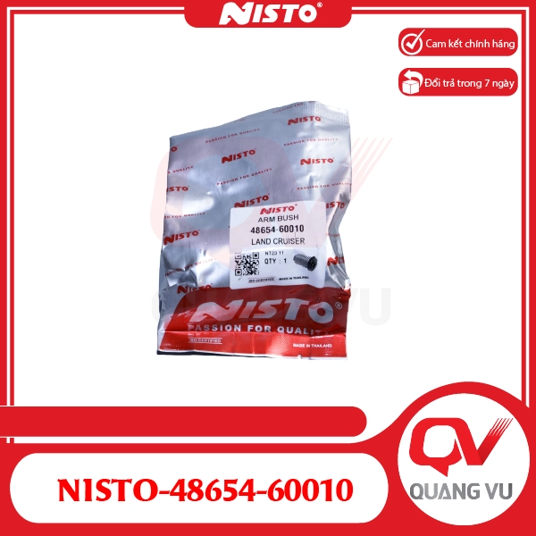 Cao Su Càng A Dưới Nhỏ Land Cruiser Uzj100 NISTO-48654-60010 - 01