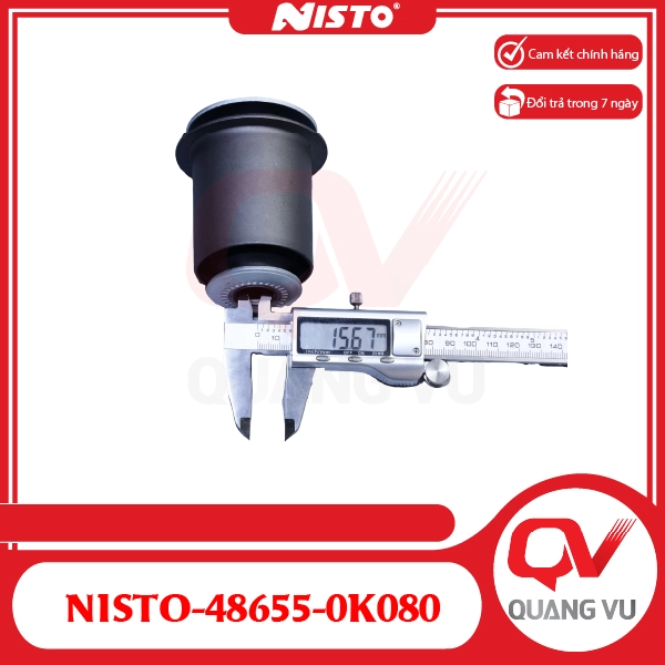 Cao Su Càng A Dưới Lớn Toyota Fortuner NISTO-48655-0K080 - 02