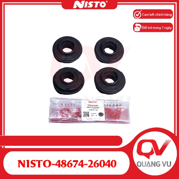 Cao su chổi thùng Toyota Hiace NISTO-48674-26040 - 01