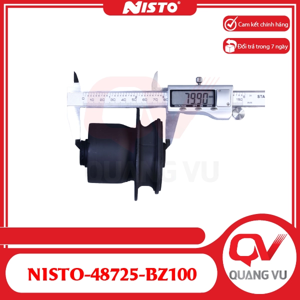 Cao su cầu sau Toyota Aygo Wigo NISTO-48725-BZ100 - 02
