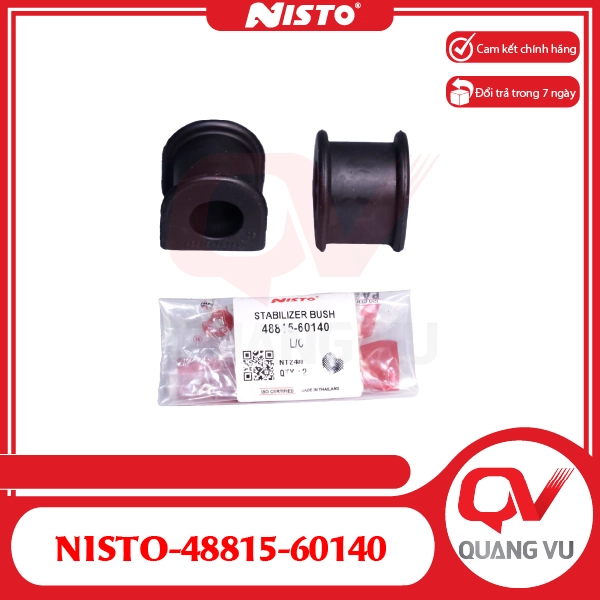 Cao su cân bằng sau Toyota Land Cruiser UZJ100 NISTO-48815-60140 - 01