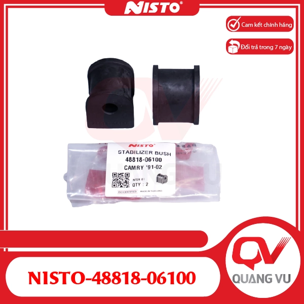 Cao su cân bằng sau Toyota Camry Venza NISTO-48818-06100 - 01