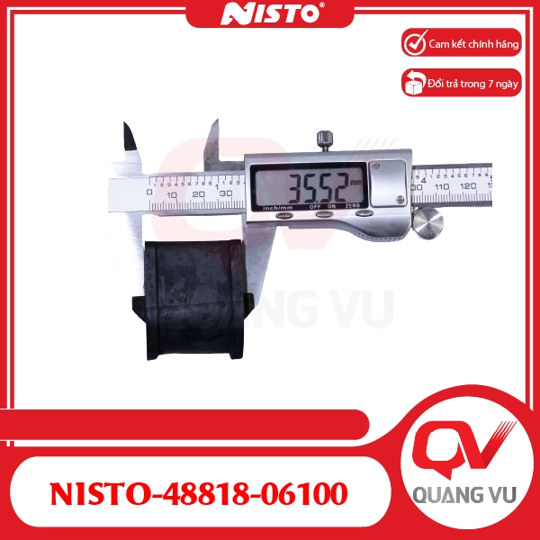Cao su cân bằng sau Toyota Camry Venza NISTO-48818-06100 - 02