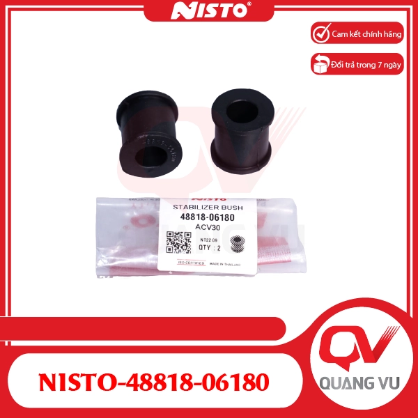Cao su cân bằng sau Toyota Camry NISTO-48818-06180 - 01