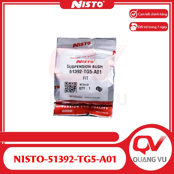 Cao Su Càng A Nhỏ Honda City NISTO-51392-TG5-A01 - 01