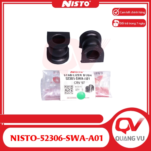 Cao Su Cân Bằng Sau Honda CR-V NISTO-52306-SWA-A01 - 01