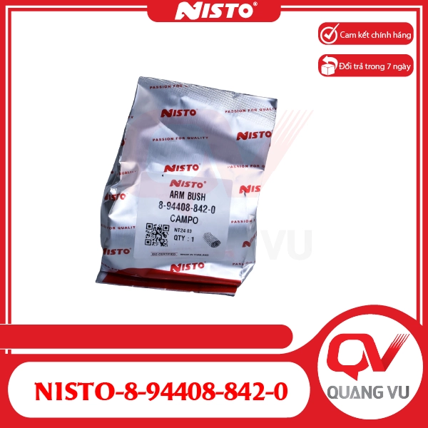 Cao su càng A dưới Isuzu D Max NISTO-8-94408-842-0 - 01