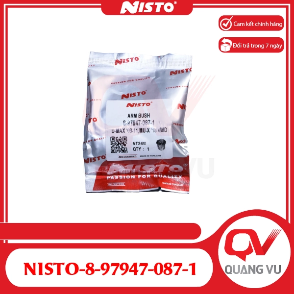 Cao Su Càng A Dưới Isuzu D Max Chevrolet Colorado NISTO - 01