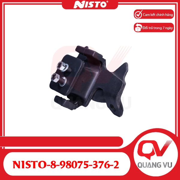 Cao su chân máy trái Isuzu D Max 2012 NISTO-8-98075-376-2 - 02