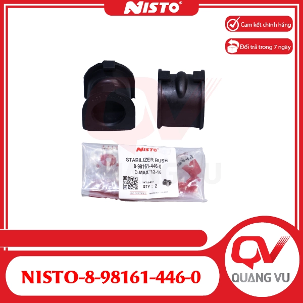 Cao su cân bằng trước Isuzu D Max NISTO-8-98161-446-0 - 01