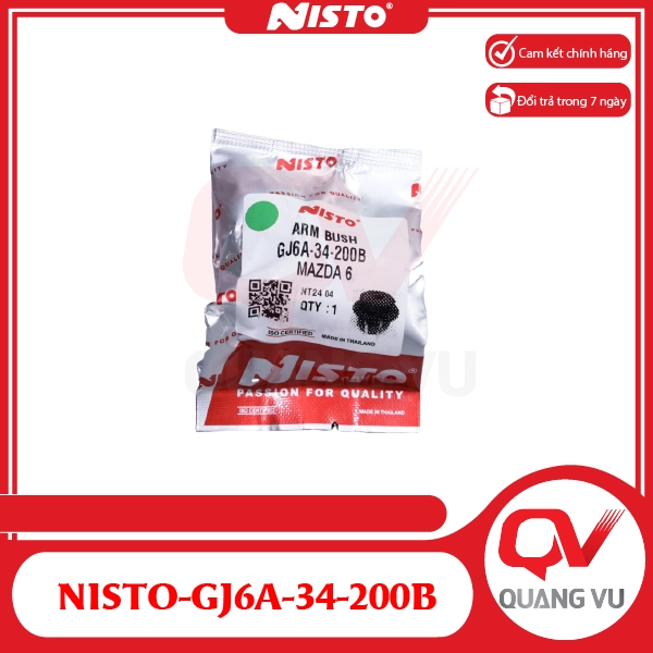 Cao Su Càng A Trên Mazda 6 NISTO-GJ6A-34-200B - 01