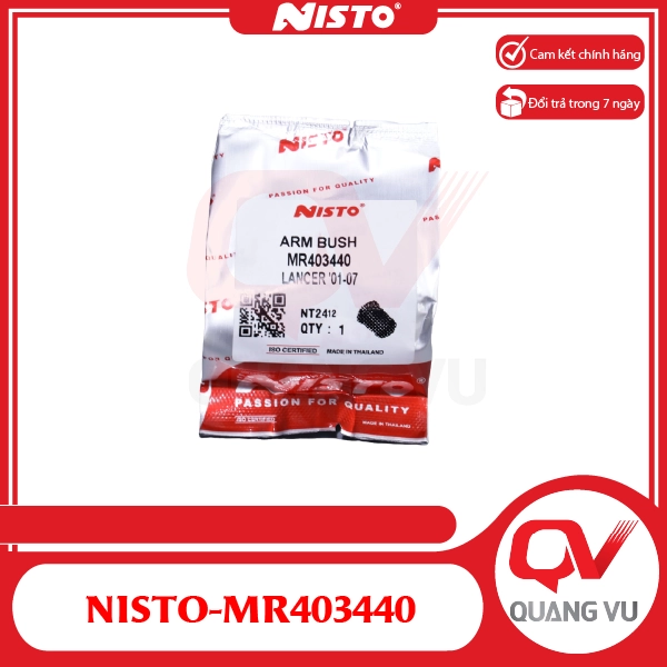 Cao Su Càng A Nhỏ Mitsubishi Lancer Xpander NISTO MR403440 - 01
