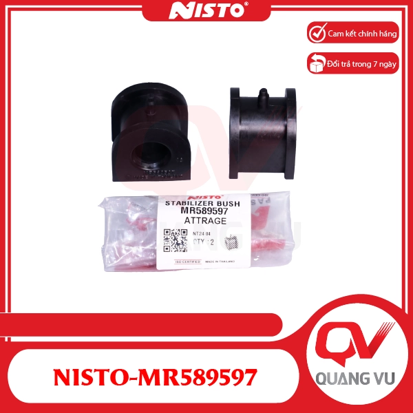 Cao Su Cân Bằng Trước Mitsubishi Attrage Mirage NISTO-MR589597 - 01