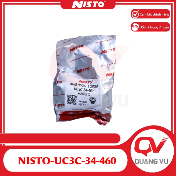 Cao Su Càng A Dưới Ford Ranger Mazda BT50 NISTO-UC3C-34-460 - 01