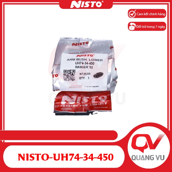 Cao Su Càng A Dưới Nhỏ Ford Ranger NISTO-UH74-34-450 - 01