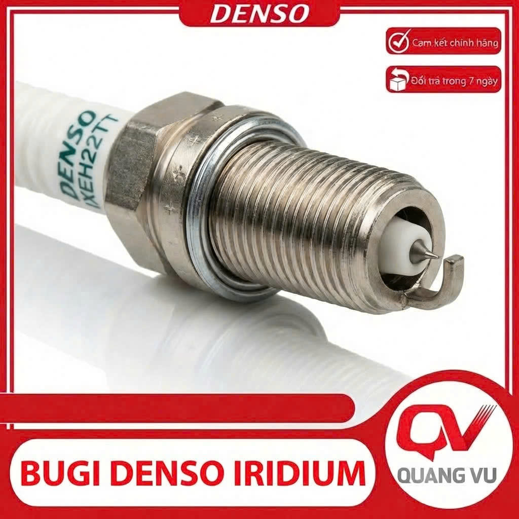 Bugi Denso IXEH22TT Iridium cao cấp cho Honda City 2014+, Accord 2013+, Mazda 2/3/6 2014+, CX-5, Nissan Teana J32 2 Bugi Denso IXEH22TT Iridium cao cấp cho Honda City 2014+, Accord 2013+, Mazda 2/3/6 2014+, CX-5, Nissan Teana J32
