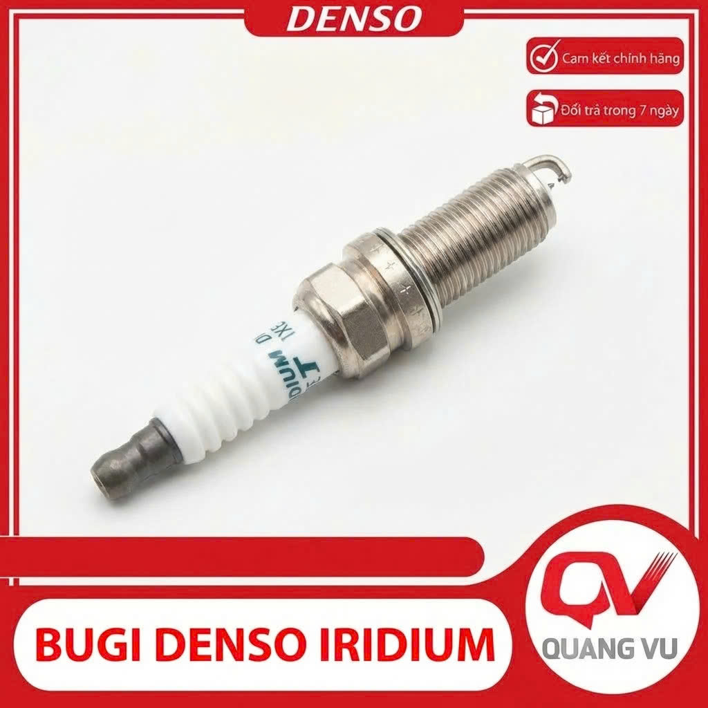Bugi Denso IXEH22TT Iridium cao cấp cho Honda City 2014+, Accord 2013+, Mazda 2/3/6 2014+, CX-5, Nissan Teana J32 1 Bugi Denso IXEH22TT Iridium cao cấp cho Honda City 2014+, Accord 2013+, Mazda 2/3/6 2014+, CX-5, Nissan Teana J32