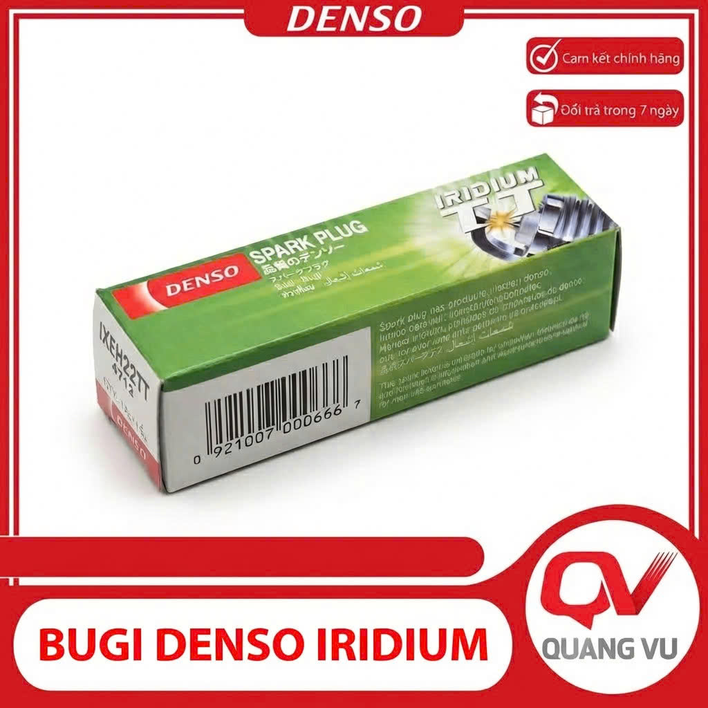 Bugi Denso IXEH22TT Iridium cao cấp cho Honda City 2014+, Accord 2013+, Mazda 2/3/6 2014+, CX-5, Nissan Teana J32 3 Bugi Denso IXEH22TT Iridium cao cấp cho Honda City 2014+, Accord 2013+, Mazda 2/3/6 2014+, CX-5, Nissan Teana J32