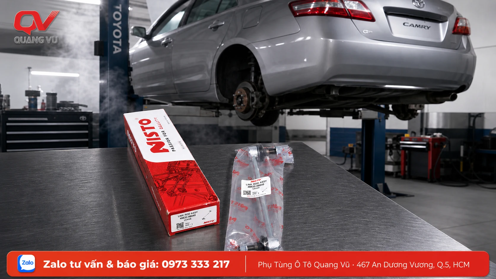 Nên mua Rô tuyn Cân Bằng Toyota Camry: Chọn mua chuẩn, giá tốt cho đúng xe 1 nisto 48820 06040 blog 2